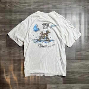 Vintage Psycho Chihuahua Nike Boot "Just Bite Me!" Mexico Tee